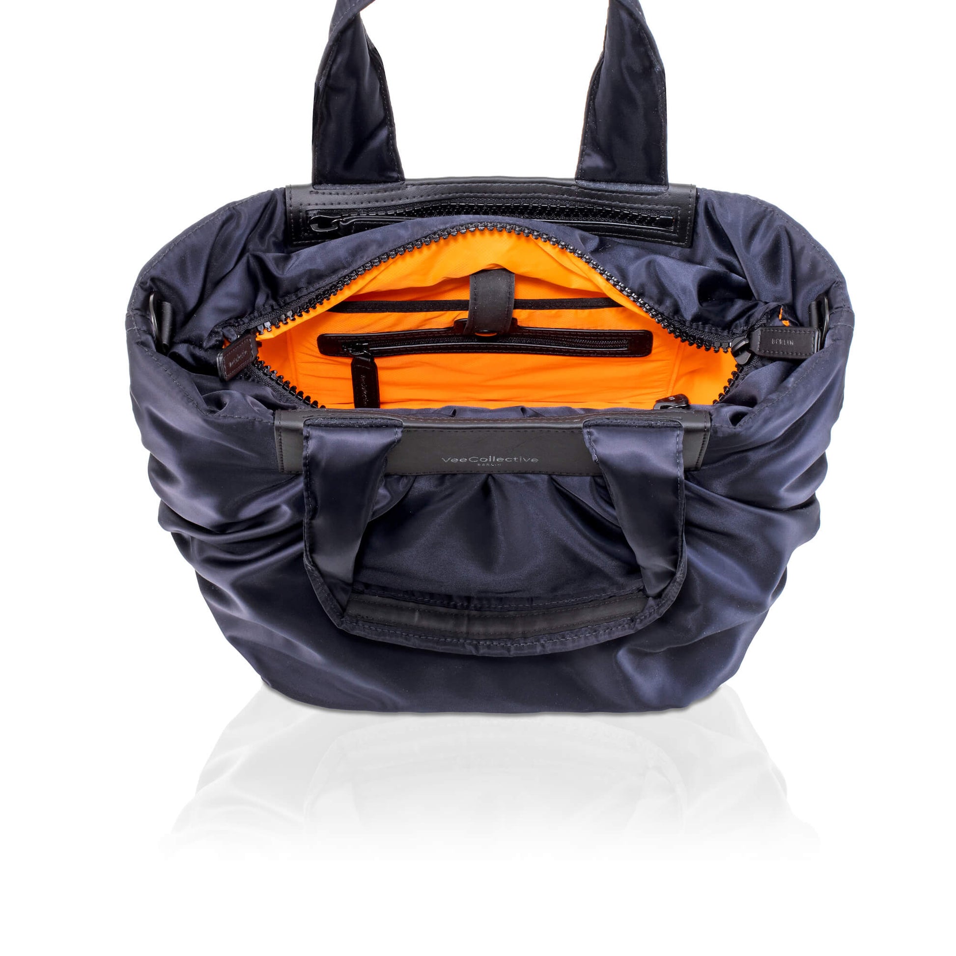 small / dark navy