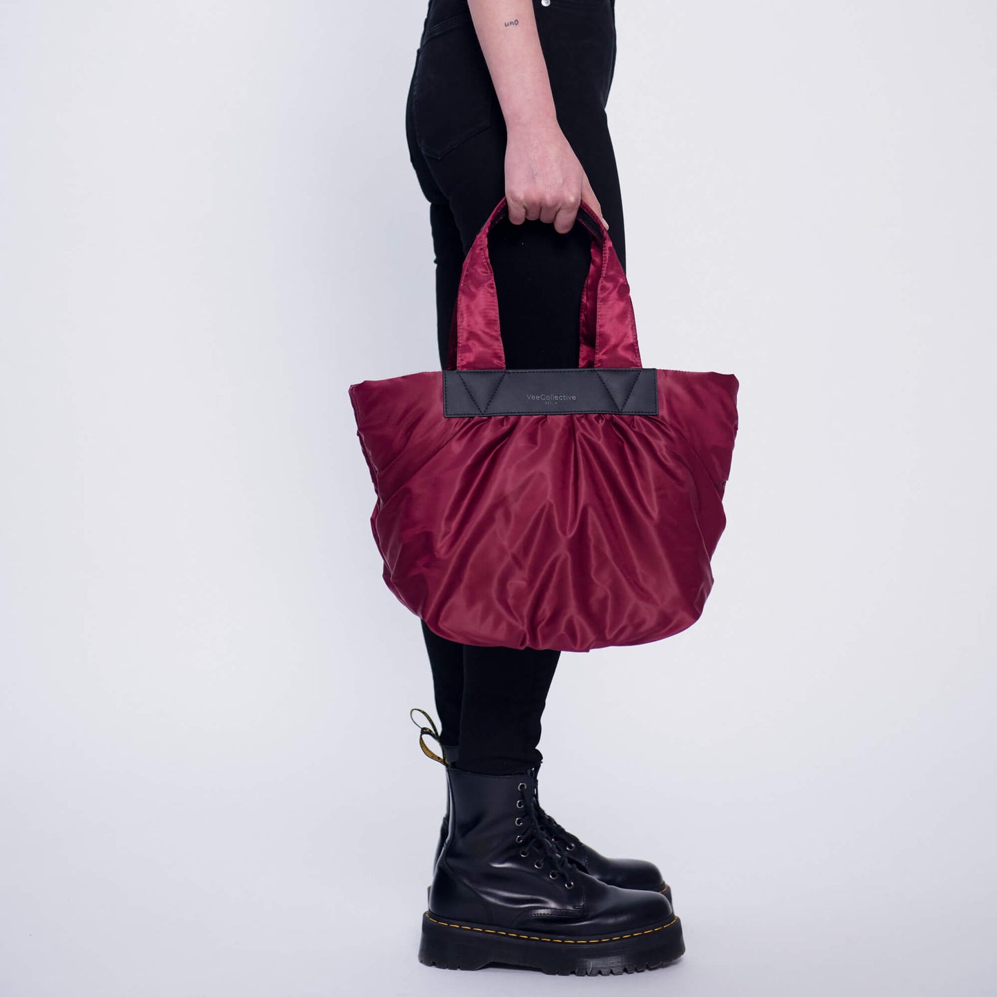 small / oxblood