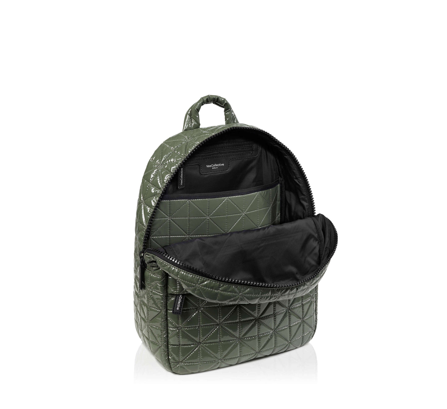 khaki green vinyl